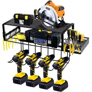 Customized Power Tools Organizer Practicality and Convenience in a Wall Mounted