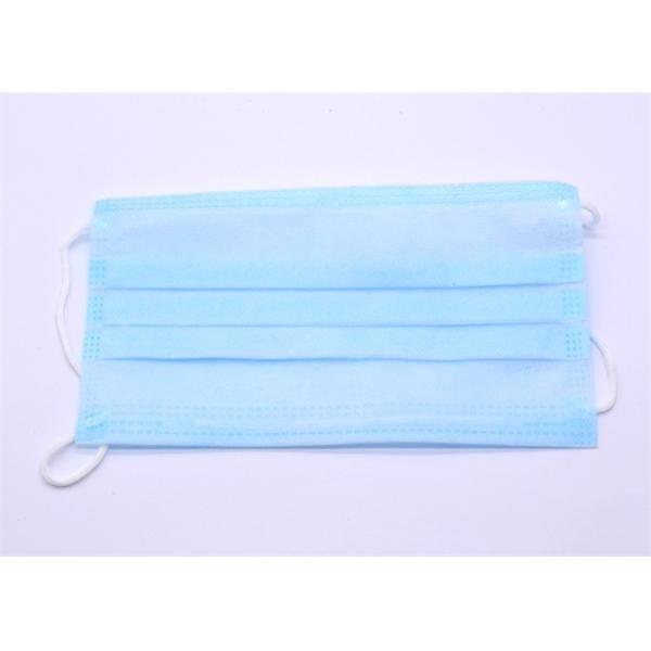 Buy Three Layers Disposable Dust Mask , Disposable Chemical Mask Latex Free at wholesale prices