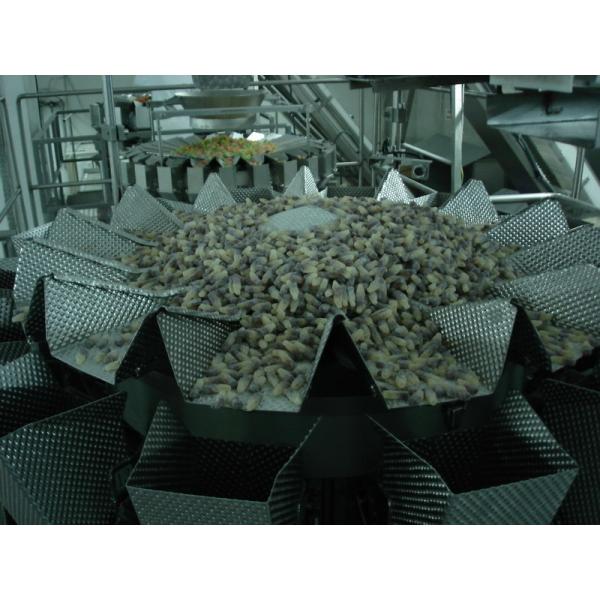 Buy Multihead Weigher Gummy Bear Candy Packaging Machine 500 Gram Waterproof at wholesale prices