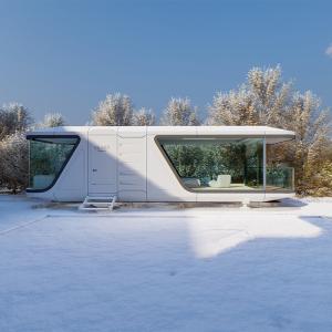Prefabricated Capsule Tiny House Modern Container Capsule Mobile Home