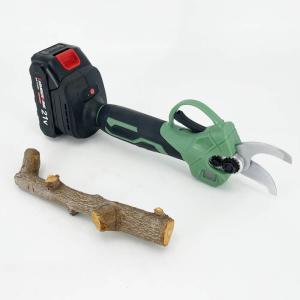 China 28mm Cutting Diameter Li-Battery Electric Pruner Shears Branch Cutter on sale
