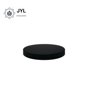 Tin Black Metal Candle Lid Cover Reusable Multipurpose Leakproof