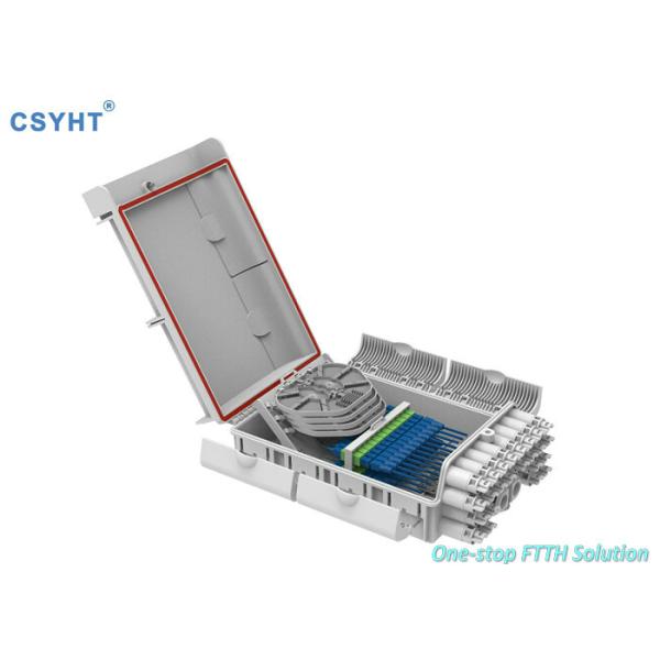 Waterproof IP65 Fiber Optic Cable Junction Box ABS With 1*16 Splitter Outdoor