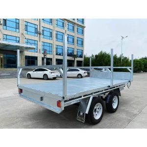 Hot DIP Galvanised Plant Trailer ATM 3000kg Flat Bed Trailer