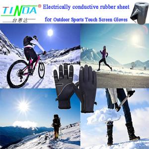 Ultrathin Electrically Conductive Silicone Sheet Chemical Resistant