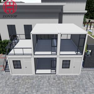 Zontop 2 Bedroom China Complete Low Cost Luxury Expandable Prefab Buildings