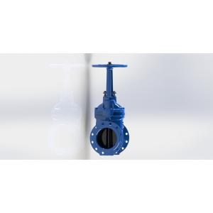 Flanged Connection EPDM Seal Water Gate Valve Low Pressure Loss