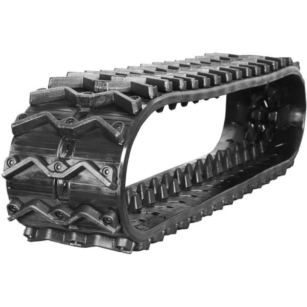 Buy 230mm Rubber Tracks with Iron Tread Pattern For Robo Vario Automatic Field Mower at wholesale prices