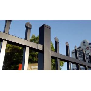 Metal 1.8m(H)x2.4m(W) spear top steel garrison fencing for AU market