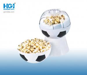 Quality Mini Size 20.3*20.3*29cm Football Shape Popcorn Maker 60Hz 1.2KW Oil Free for sale