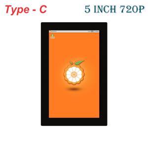 5 Inch TFT LCD Display Module With PCBA , TYPE-C Interface, 720X1280 Resolution