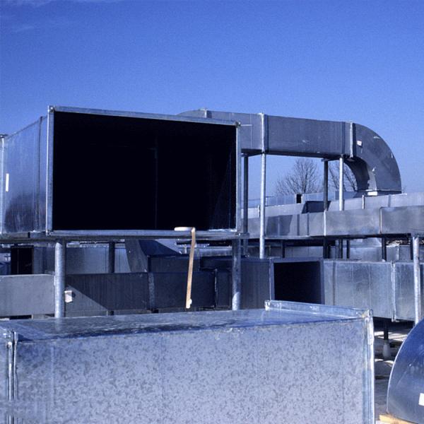 PLC Waste Gas Treatment Plants Dry Filter Box For Industrial Deodorization And Odor Purification