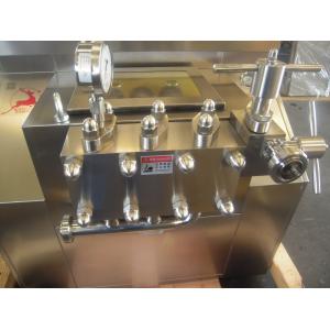 3 Plunger Sanitary Food Homogenizer Machine Manual Operating