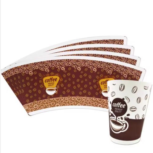 China Custommized OEM Ppaer Cup Fan Wholesale Factory Hot Cold Beverage Coffee