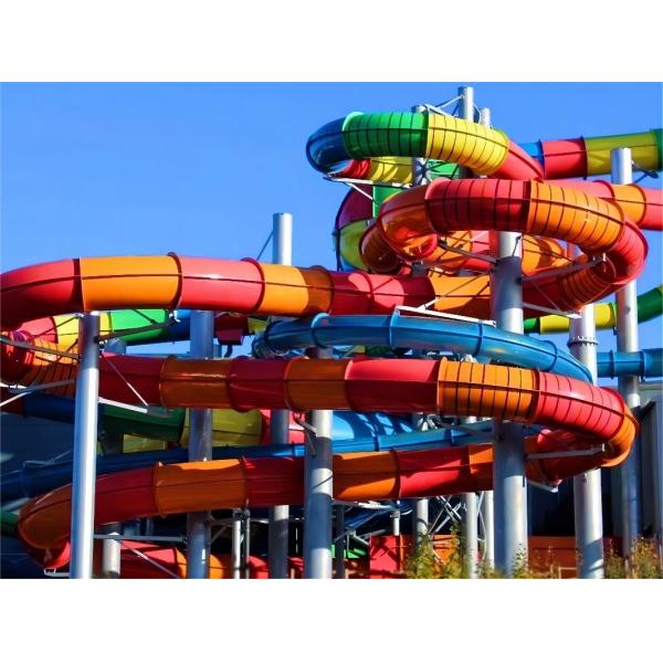 Outdoor Swimming Pool Accessories Kids Small Playground For Children Play Set Water Slides