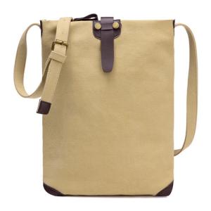 Canvas shoulder bag in blue black dark green color customize bag promoation