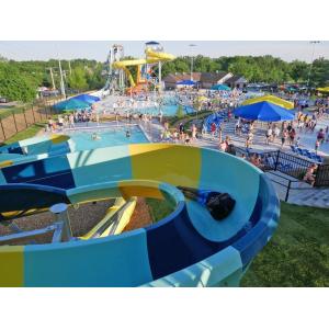 Water Games Swimming Pool Fiberglass Slide Supplies For Kids