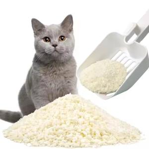 Quality Multiple Deodorizing Cassava Cat Litter 3 Second Water Absorption Cat Tofu Litter for sale