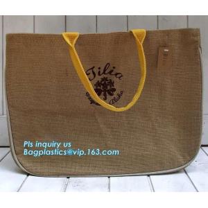 Reusable Jute Shopping Bag With Logo Wholesale,Wholesale tote plain shopping