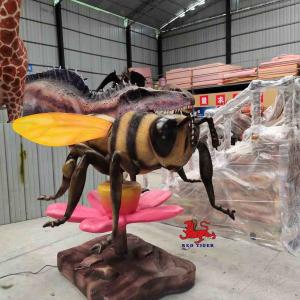 Color Natural Realistic Animatronic Animals Life Size Bee Model