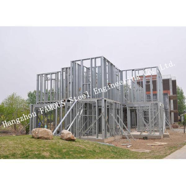 Welding Galvanized Pre Engineered Building Light Steel Villa Steel Frame Light