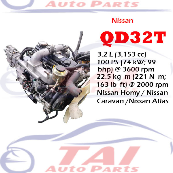 QD32 Engine 3.153L Original Used For Nissan Engine qd32 qd32t