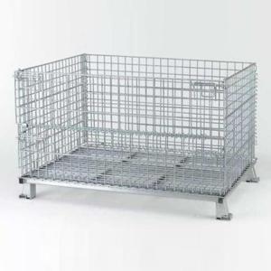 1200kg Stainless Steel Collapsible Galvanised Wire Mesh Storage Cage