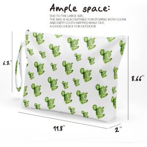 Large Capacity Zipper Travel Cosmetic Bag Organizer Waterproof