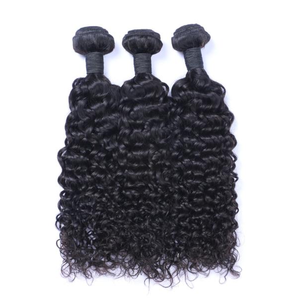 Buy Cuticle Aligned 6A Jerry Curly Peruvian Human Hair Weave at wholesale prices