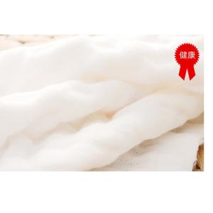 Fastness Dyeing Blue 58''Cotton Bubble Gauze Fabric By The Yard Antibacterial