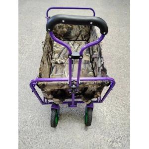 All Steel Frame Outdoor Camping Grocery Picnic Foldable Trailer