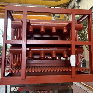 Boiler Pipe Walls Assembled with Headers for Power Plant Boiler Replacement and