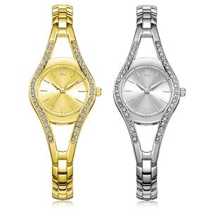 316L 304L Woman Fashion Watch Zinc Alloy Water Resistant Buckle