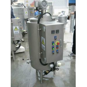 Stainless Steel Mixing Chocolate Melting Tank With Electrical Control Box