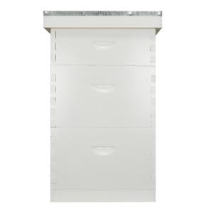 Quality Bee Farm Fir Wood Painted Langstroth Beehive for sale