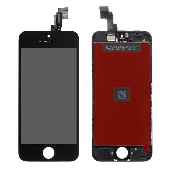 For OEM Apple iPhone 5C LCD Screen and Digitizer Assembly with Frame Replacement