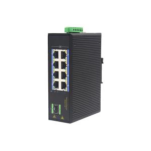 MSG1108P 100Base-T RJ45 1000M PoE Industrial Ethernet Switch IP40