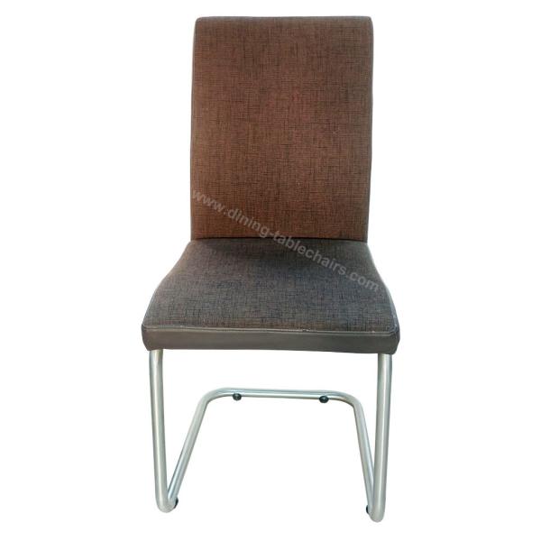 Buy Fabric Upholstered Stainless Dining Chair Livingroom Chair Leisure Chair at wholesale prices