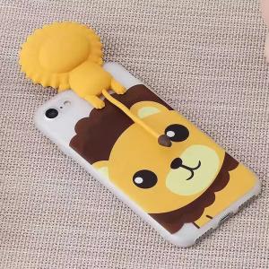 Soft TPU Called Small Papa Lion Cell Phone Case For iPhone 7 6s Plus with