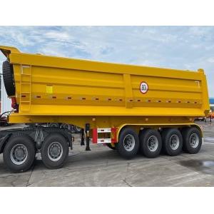 9403ZH 4 Axles Rear Dump Semi Trailer 45 Cubic Meter for Your Construction Needs