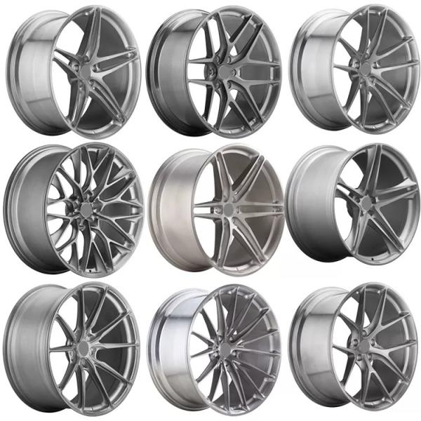 polished silvery 5x120 forged CNC car wheel Forged Racing rims for porsche for Mercedes S-CLASS S550 S600 S63 S65