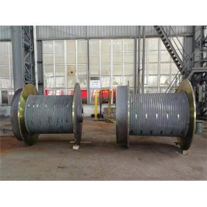 Customized Double Fold Line Grooved Winch Drum Winding Rope
