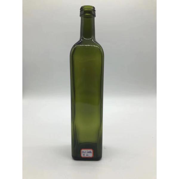 Natural Cap 750ml 500ml 200ml Olive Oil Food Grade Glass Bottle with Cork Stopper