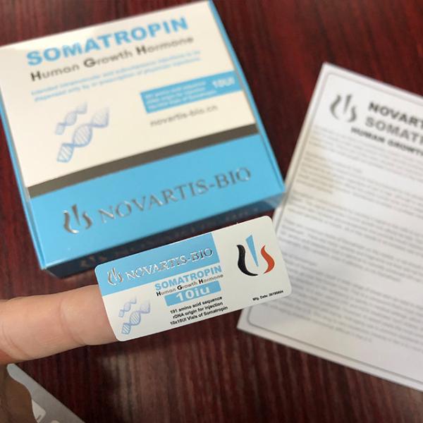 Buy Glossy 2ml HG 10IU Pharmaceutical vial Vial Labels at wholesale prices