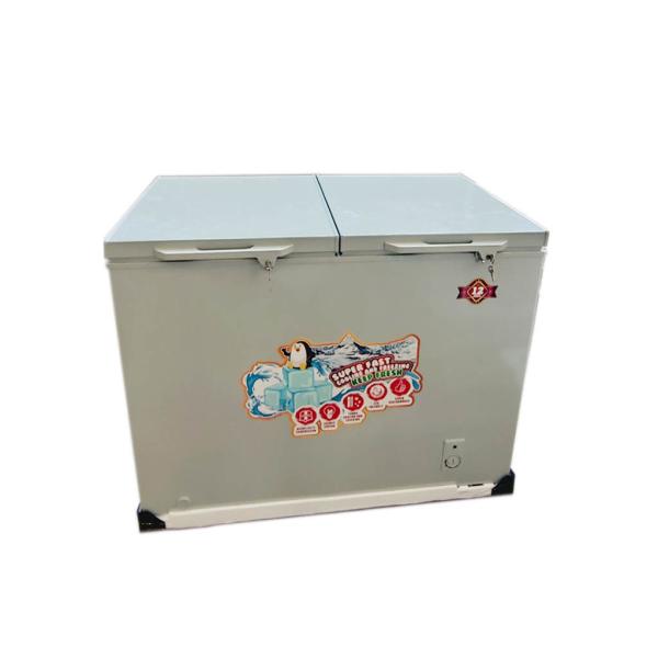 Buy 350L Double Door Deep Chest Freezer With Aluminium Inner at wholesale prices