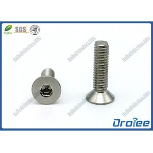 China M2 x 8mm Stainless Steel 316 Flat Head Socket Cap Screw on sale