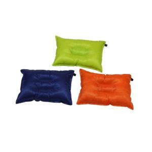 Camping Inflatable Travel Pillow , Pvc Inflatable Sleeping Pillow Various Color