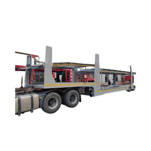 Quality Anton 2 Axles SUV/Bus/Car Carrier/Transport Trailers Semi Trailer for Transport Needs for sale