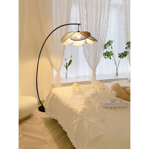 wind fall floor lamp minimalist retro designer living room bedroom New Chinese bamboo floor lamp(WH-WFL-17)