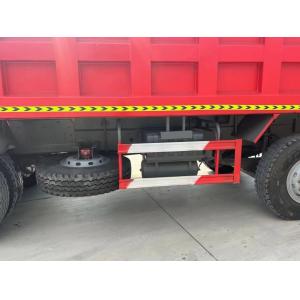 Max Speed 75 Km/H Tubeless Tire Design Used HOWO 8X4 Tipper Truck for Heavy